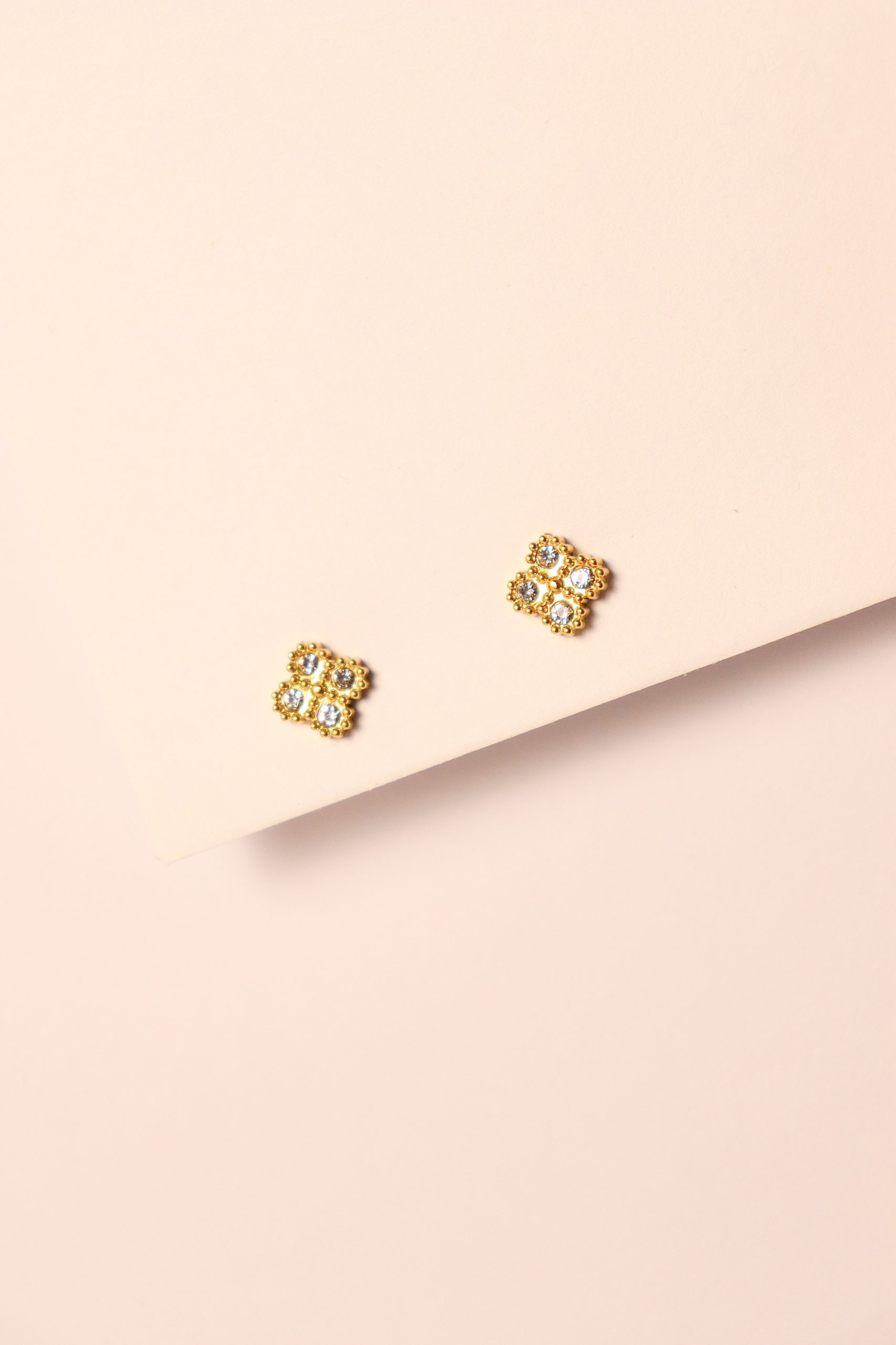 Boucles d'oreilles trèfle