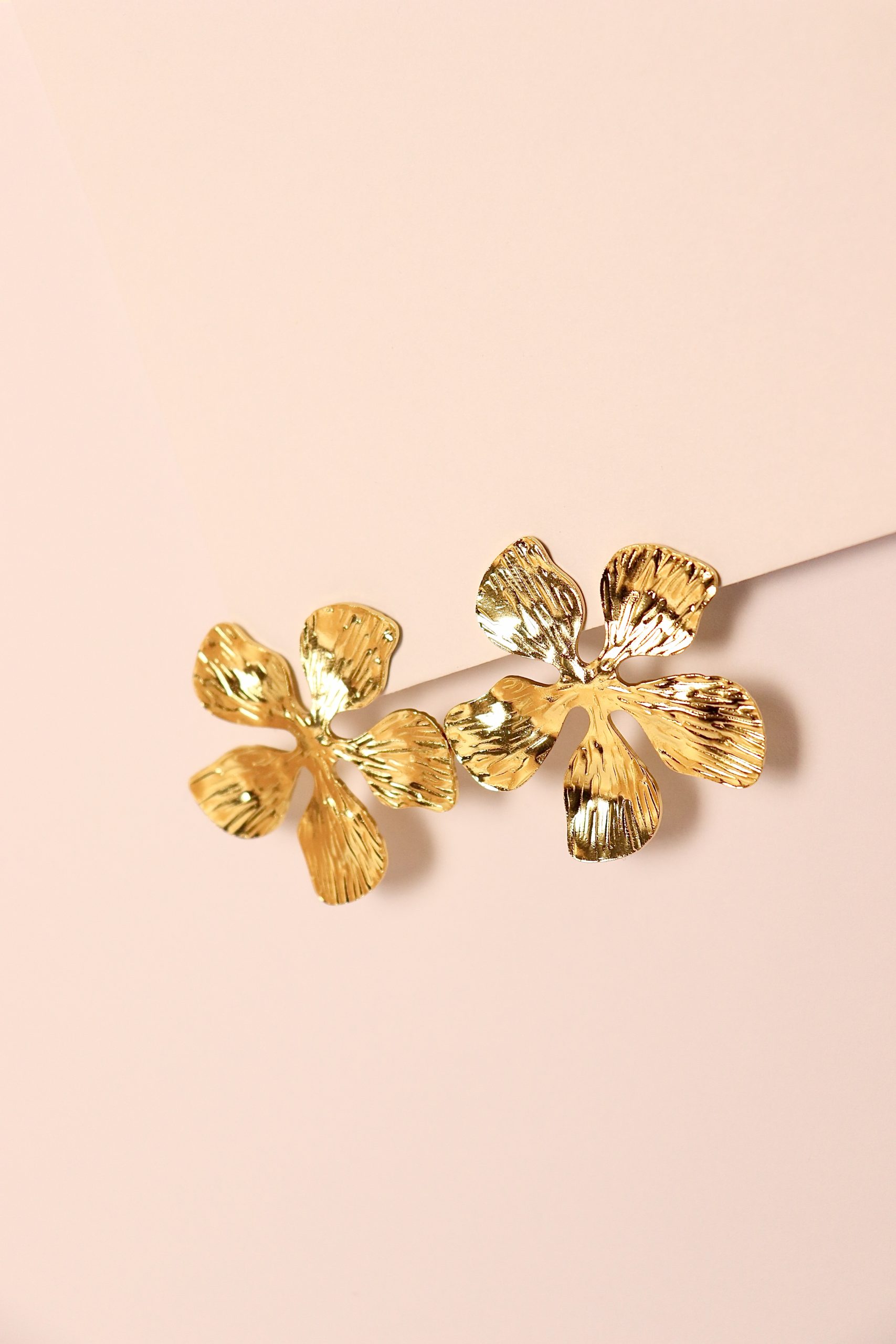 Boucles d'oreilles en forme de fleur
