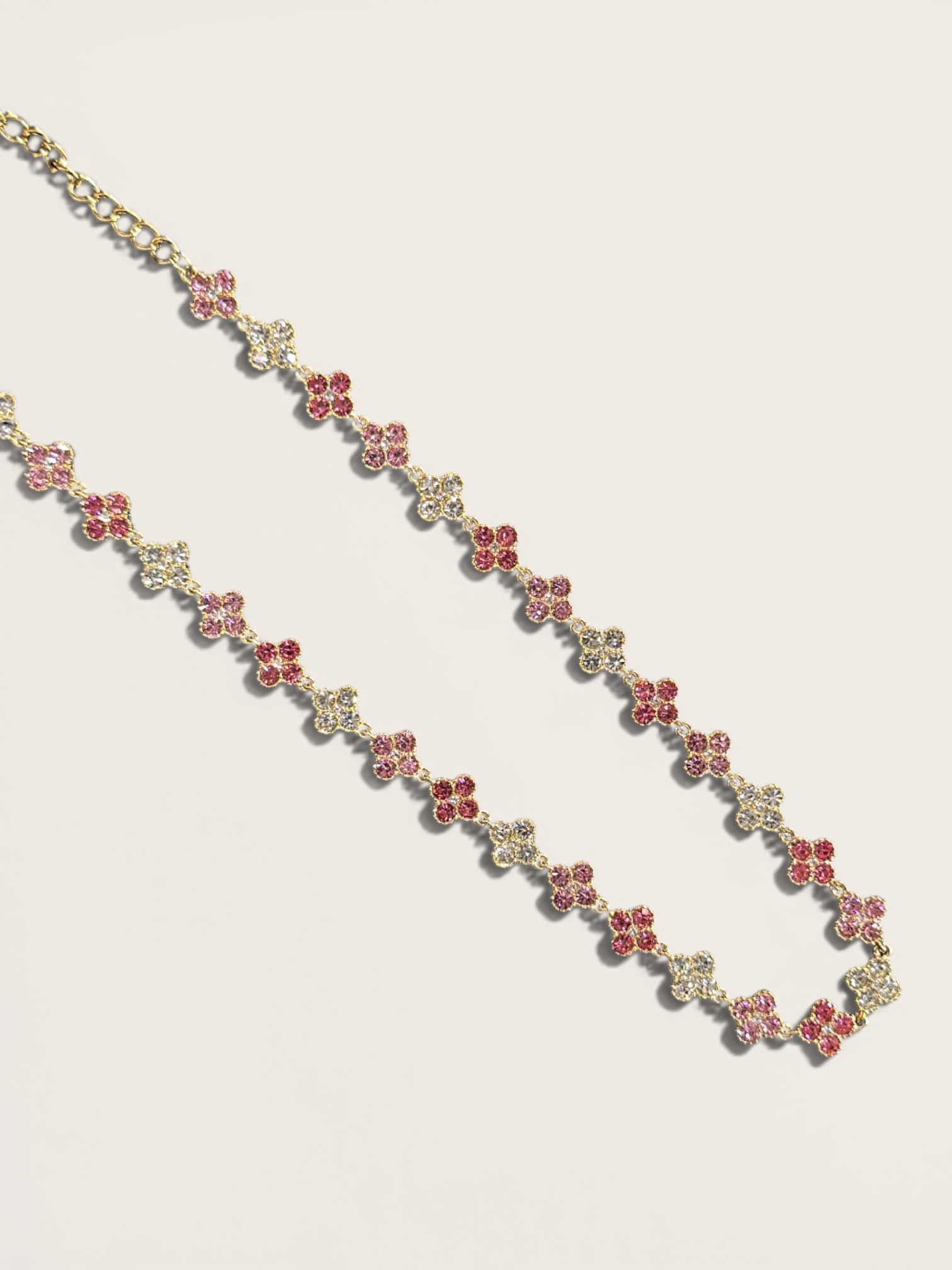 Collier trèfle éclat