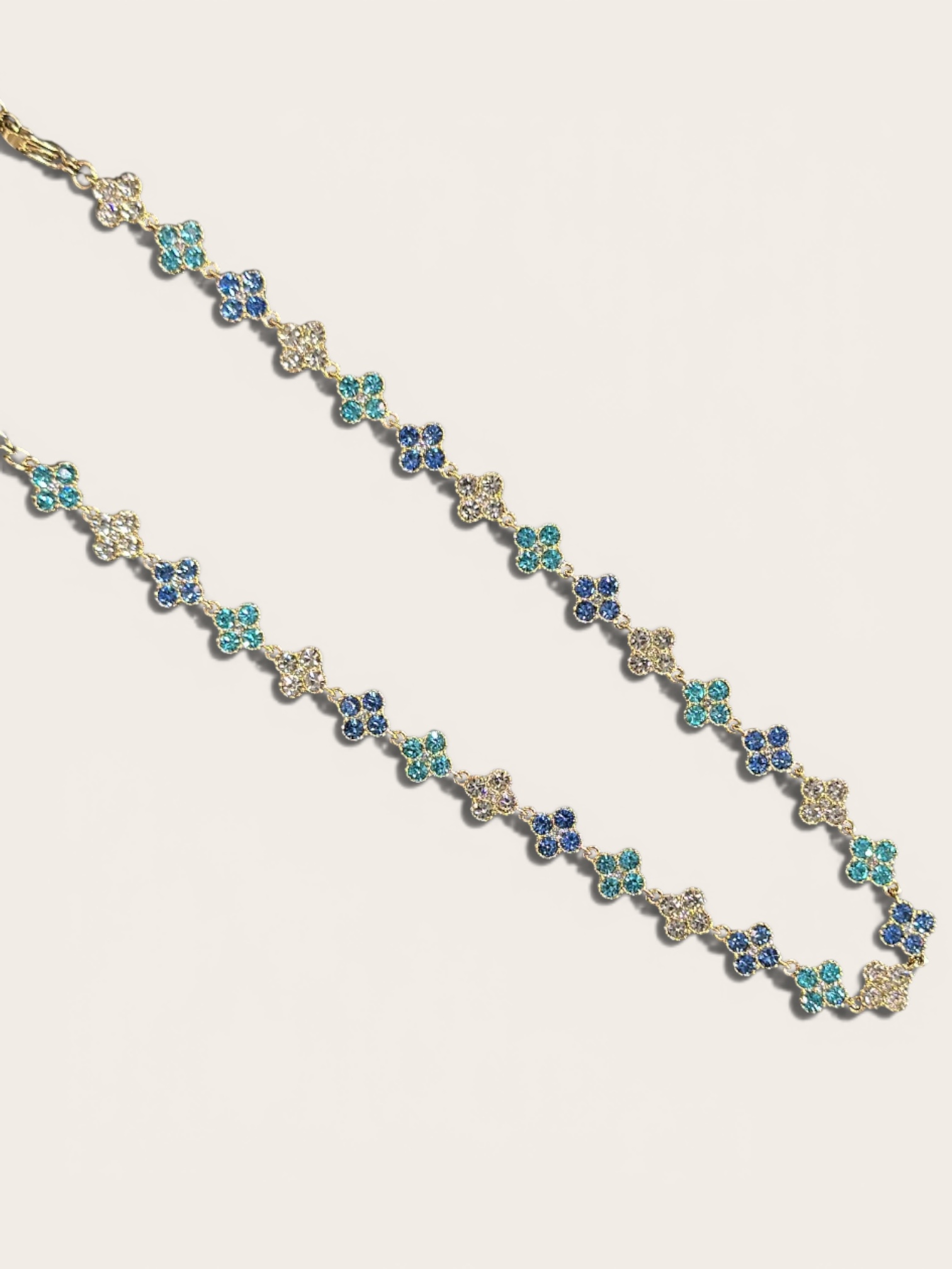 Collier trèfle éclat