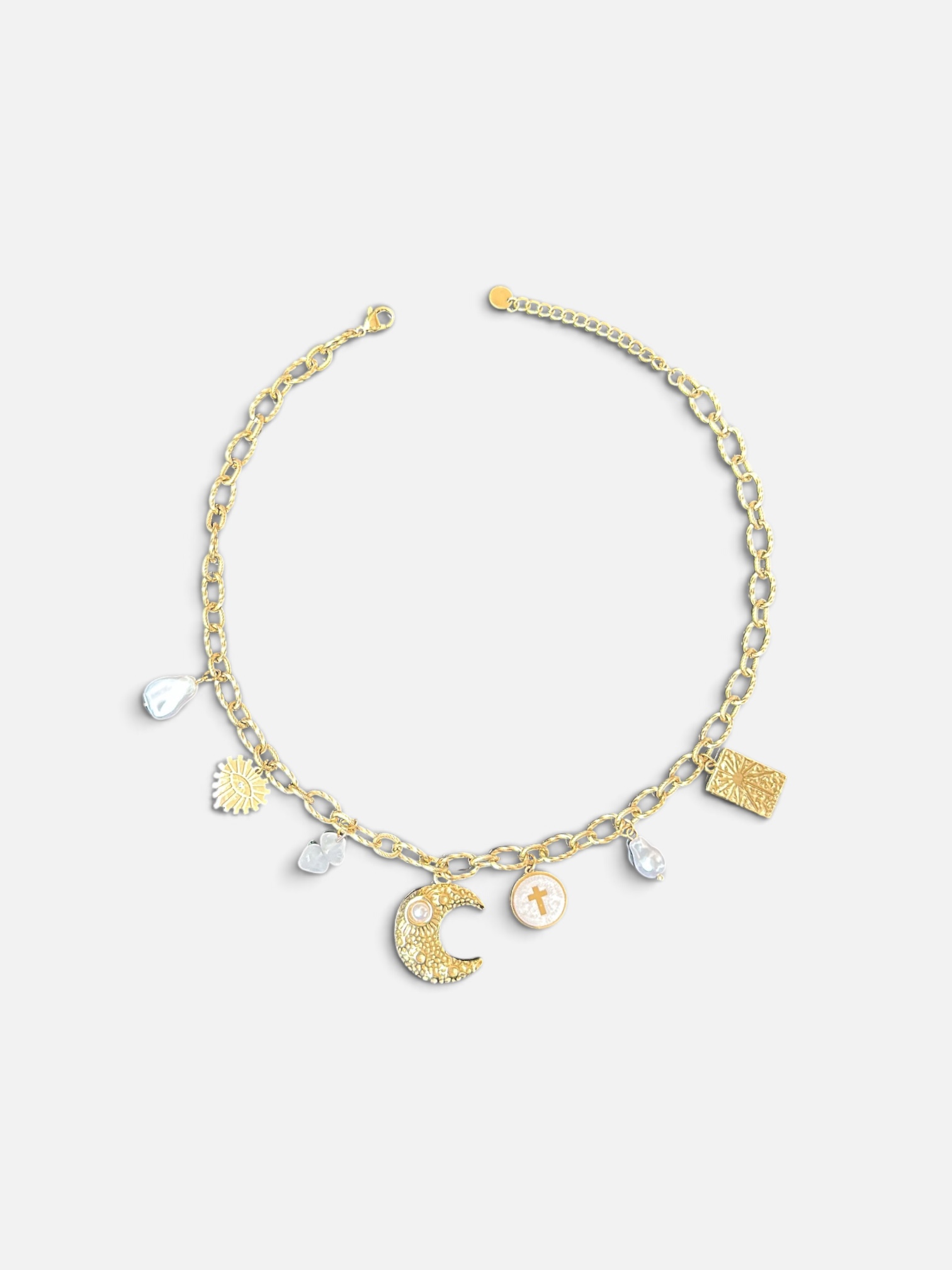 Collier Charms Lune
